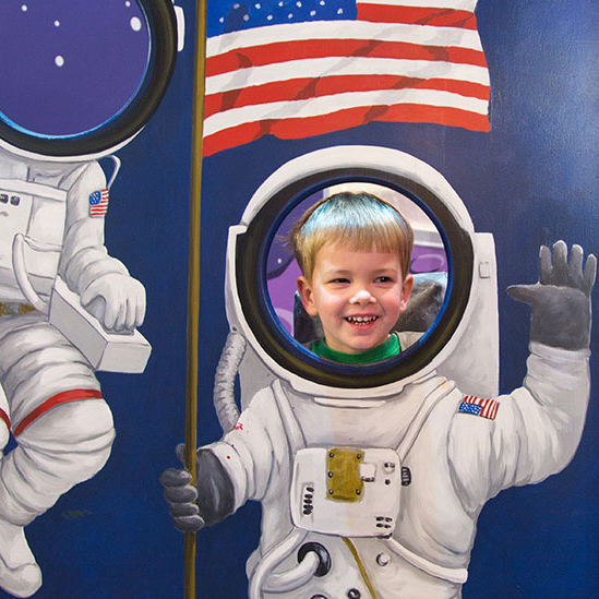 children's space exhibit